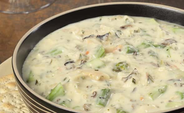 Homemade Creamy Wild Rice Soup